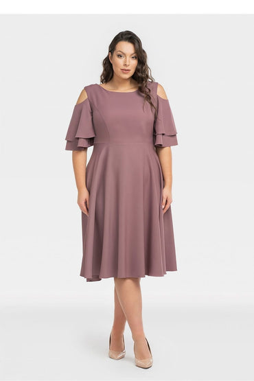 Plus size dress model 198329