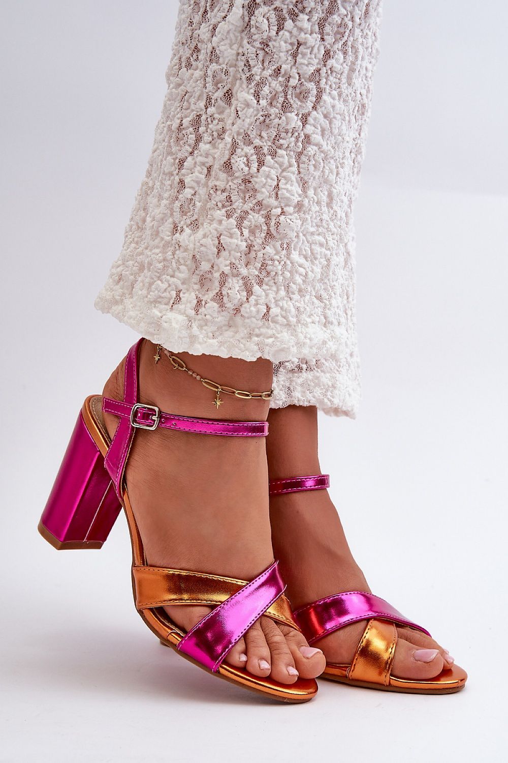 Heel sandals Step in style - Lojahub