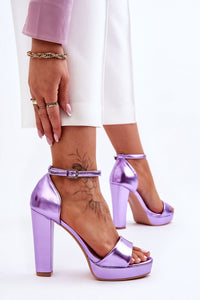 Heel sandals Step in style - Lojahub