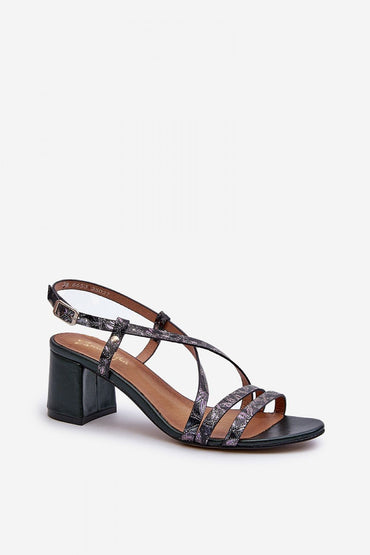 Heel sandals Step in style - Lojahub