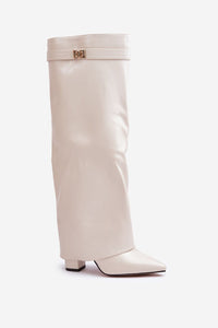 Heel boots Step in style