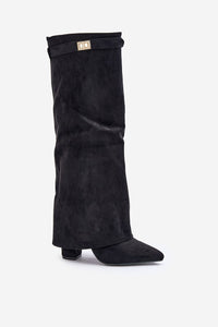 Heel boots Step in style