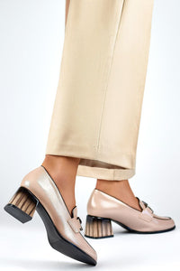 Block heel pumps model 200295