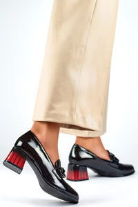 Block heel pumps model 200296