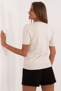 Short sleeve sweater model 200406