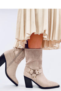 Heel boots model 200623