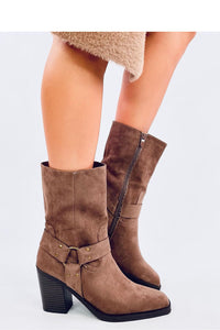 Heel boots model 200624