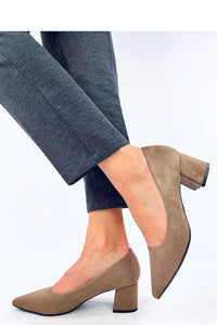 Block heel pumps model 200683