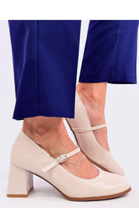 Block heel pumps model 200690