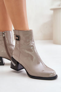 Heel boots model 201017