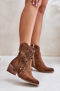 Heel boots model 201231