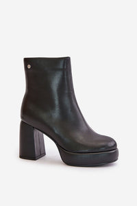 Heel boots model 201535