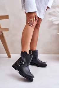 Heel boots model 201544