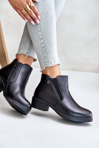 Heel boots model 201683