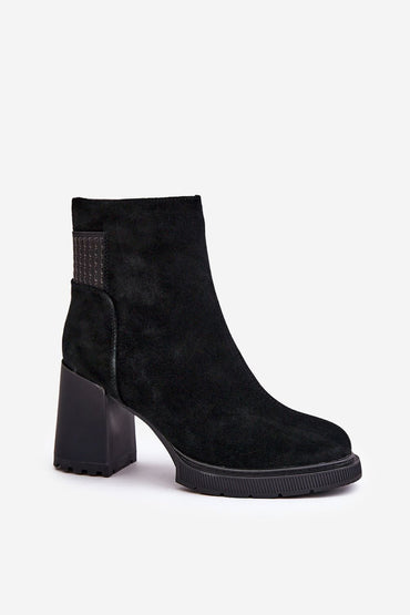 Heel boots model 201684