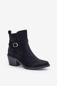 Heel boots model 201696