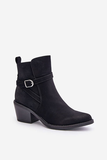 Heel boots model 201696