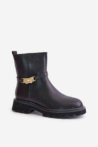 Heel boots model 201759