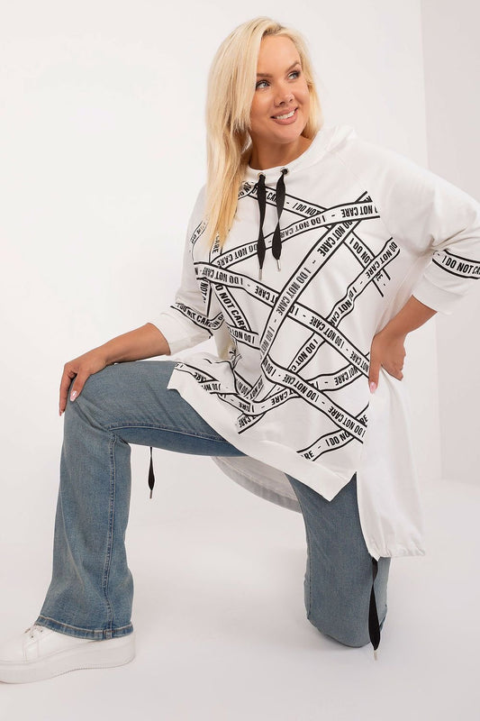 Plus size blouse model 201846
