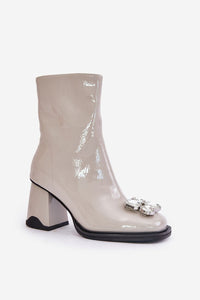 Heel boots model 202049