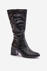 Heel boots model 202107