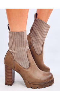 Heel boots model 202344