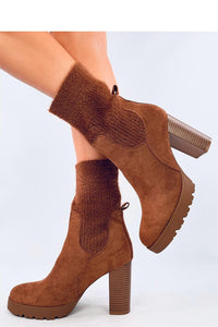 Heel boots model 202351