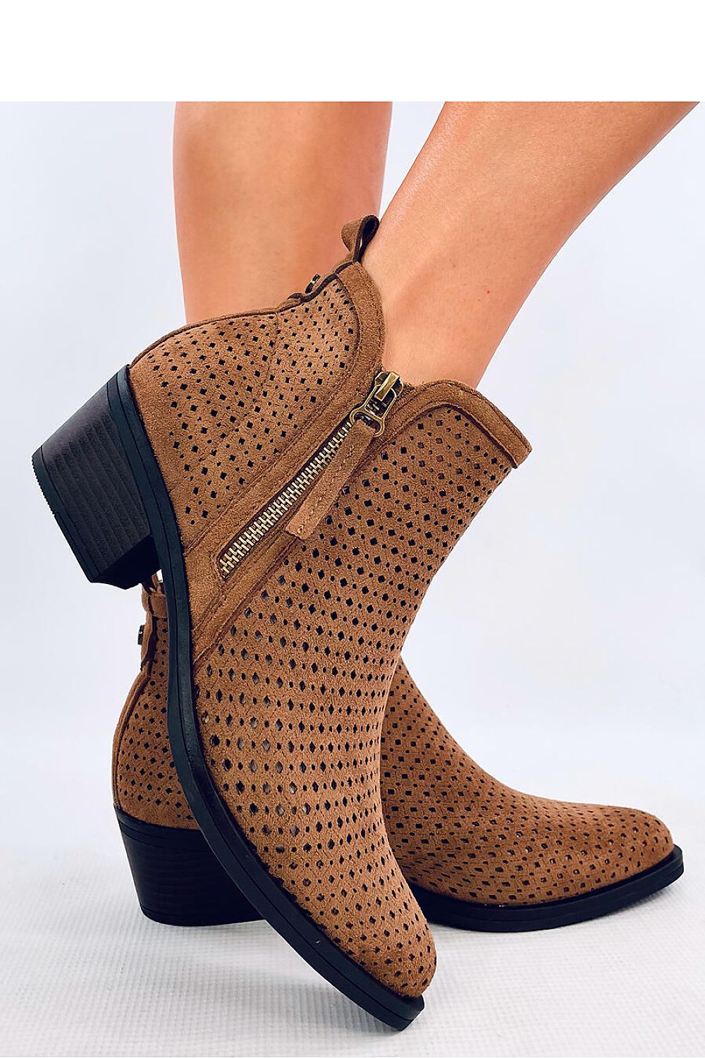 Heel boots model 202357