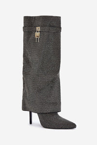 Heel boots model 202602