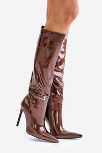 Heel boots model 202605