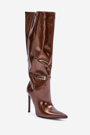 Heel boots model 202605