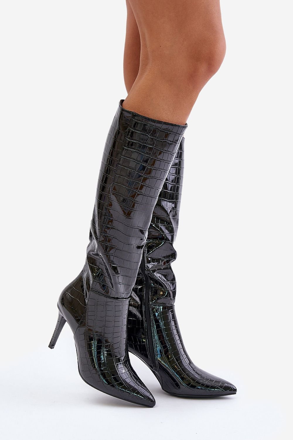 Heel boots model 202608