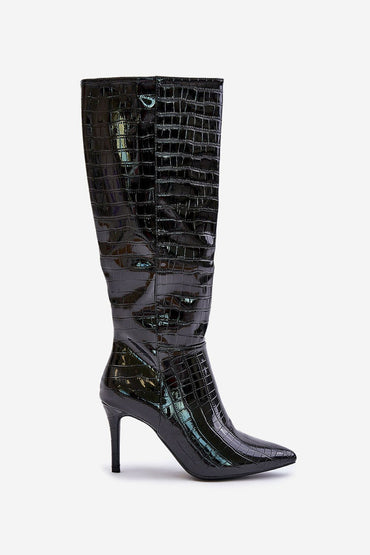 Heel boots model 202608