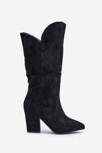 Heel boots model 202612