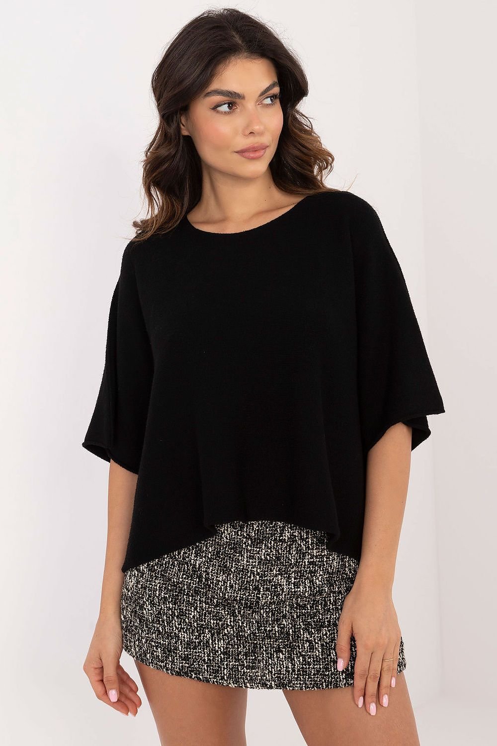 Short sleeve sweater model 202705
