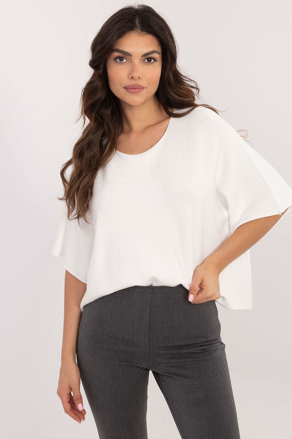 Short sleeve sweater model 202706