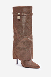 Heel boots model 202721