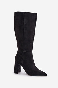 Heel boots model 202725