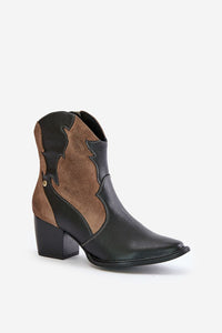 Heel boots model 202810