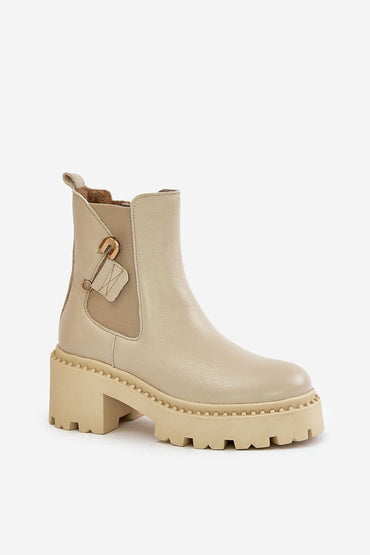 Heel boots model 202815