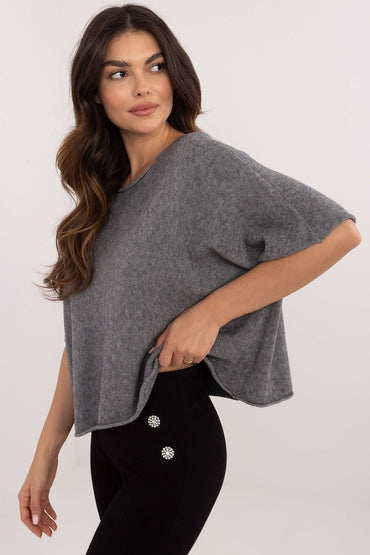 Short sleeve sweater model 203027