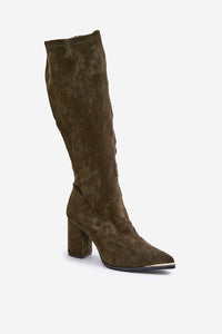 Heel boots model 203497