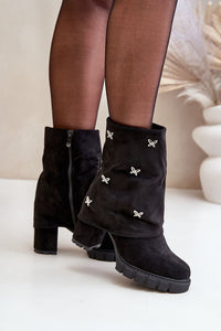 Heel boots model 203530
