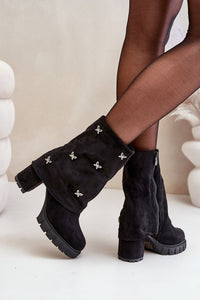 Heel boots model 203530