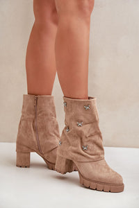 Heel boots model 203531