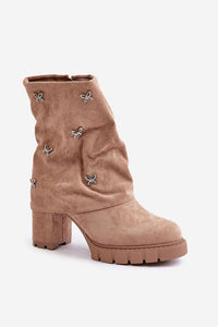 Heel boots model 203531