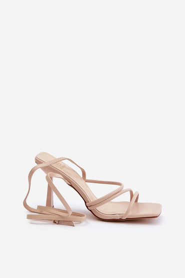 Heel sandals model 203587
