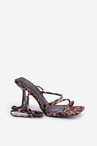 Heel sandals model 203588