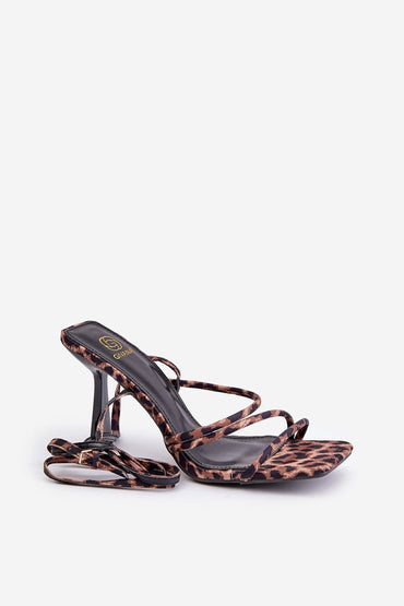 Heel sandals model 203588