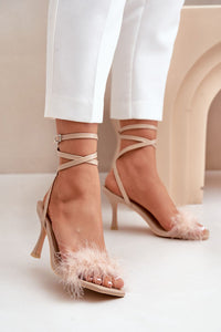 Heel sandals model 203591
